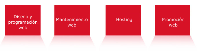 Diseo y programacin web - Mantenimiento web - Hosting - Promocin web